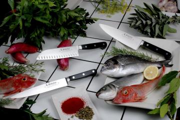 Couteau à découper microdenté SABATIER Cuisine d'aujourd'hui 19cm