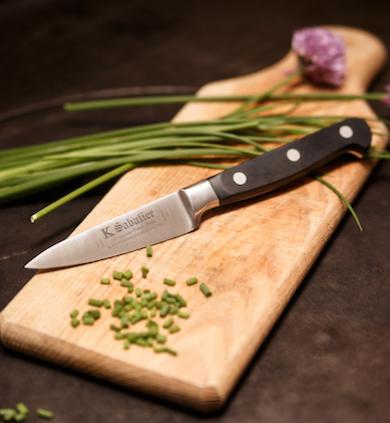 Couteau sabatier cuisine forge toque blanche - Roumaillac