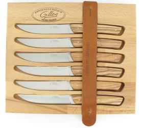 Coffret de 6 Thiers Fontenille Pataud en Olivier