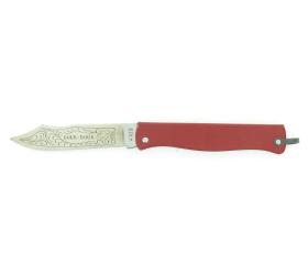 Douk Douk 160 Inox - Manche Acier couleur ROUGE