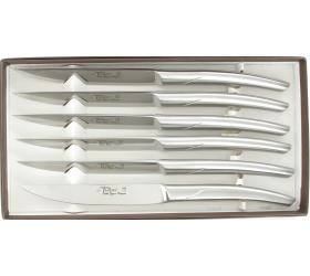 Le Thiers Monobloc Inox brossé - coffret de 6 pièces