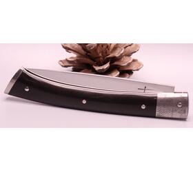 Pliant par Daniel Marlot Mitre avant Damas - Mitre arrière Forgée - Buffle