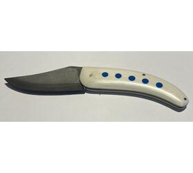 Maxime Rossignol - Modèle le Pingouin - Manche G10 blanc et inserts bleus