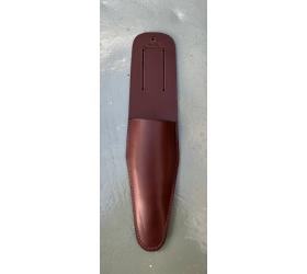 Etui cuir de ceinture MARRON FONCE pour sécateur de jardin