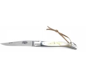 Laguiole Tradition 11 cm - 2 mitres - Corne d'Aubrac