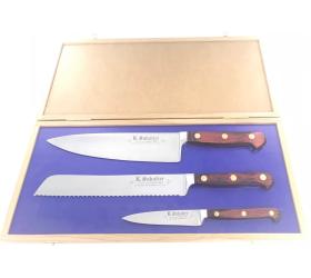 Auvergne - Coffret Chêne - Cuisine 21 cm - Pain 21 cm - Office 10 cm