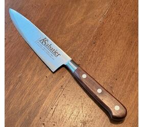 Cuisine 15 cm - INOX - SANS OREILLE - Manche Palissandre