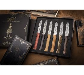 Douk Douk  - Couteaux de table - 6 bois différents