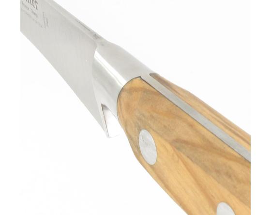 Couteau Saumon 30 cm - Manche Olivier Authentique - Sabatier K