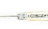 Laguiole XS Damas Ivoire de Mammouth (bleu) 3
