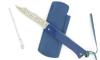 Douk Douk 200 Inox - Manche Acier Couleur BLEU - GAINE CUIR 5