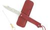 Douk Douk 200 Inox - Manche Acier Couleur ROUGE - GAINE CUIR 5