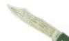Douk Douk 200 Inox - Manche Acier Couleur VERT - GAINE CUIR 3