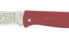 Douk Douk 200 Inox - Manche Acier Couleur ROUGE