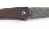 Chomilier - Damas Inox Zladinox, Platine Titane - Fibre de Carbone Noire et Rouge 3