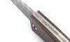 Chomilier - Damas Inox Zladinox, Platine Titane - Fibre de Carbone Noire et Rouge 4