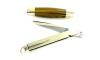 Remaud - couteau Tonneau Grand Modèle - Gaïac - mitres en maillechort