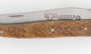 Laguiole 12 cm Bois Herbe (Bois Australien) 4