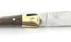 Laguiole Tradition 9 cm - 2 mitres laiton - Pistachier 2
