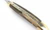 Laguiole Tradition 9 cm - 2 mitres laiton - Pistachier 4