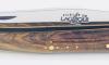 Laguiole Tradition 9 cm - 2 mitres laiton - Pistachier 5