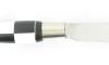 Nontron Virole n° 25 - Boule Damier - Manche  Ebène et Corian Blanc, insert Aluminium 2