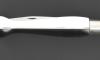 Nontron Virole n° 25 - Boule le Taiji - Manche Corian Blanc et noir, insert Aluminium 3