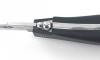 Couteau Yan Pennor&#039;s Inox Manche en Acrylique Minéral Noir 2