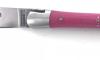 Laguiole 9 cm - 2 mitres - Tissu Compressé Rose