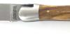 Laguiole Tradition 12 cm - 2 mitres - 2 pièces - Pistachier