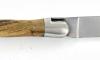 Laguiole Tradition 12 cm - 2 mitres - 2 pièces - Pistachier 3