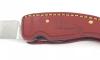 Cuir 8 cm Rouge