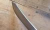 BOUCHER AMERICAIN 26 cm  - Plate Semelle - Carbone - Manche Bois Ref 306 2