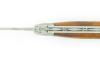 Laguiole 12 cm Bois de Fer - Mouche travaillée - 2 mitres 3