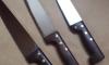 Boucher 28 cm - inox - Palissandre - Ref 30 2