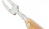 Fourchette Courbe 15 cm  - Acier Inoxydable - Manche Olivier 2