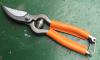 Sécateur de Jardin 18 cm - revêtement des branches en cuir ORANGE 2