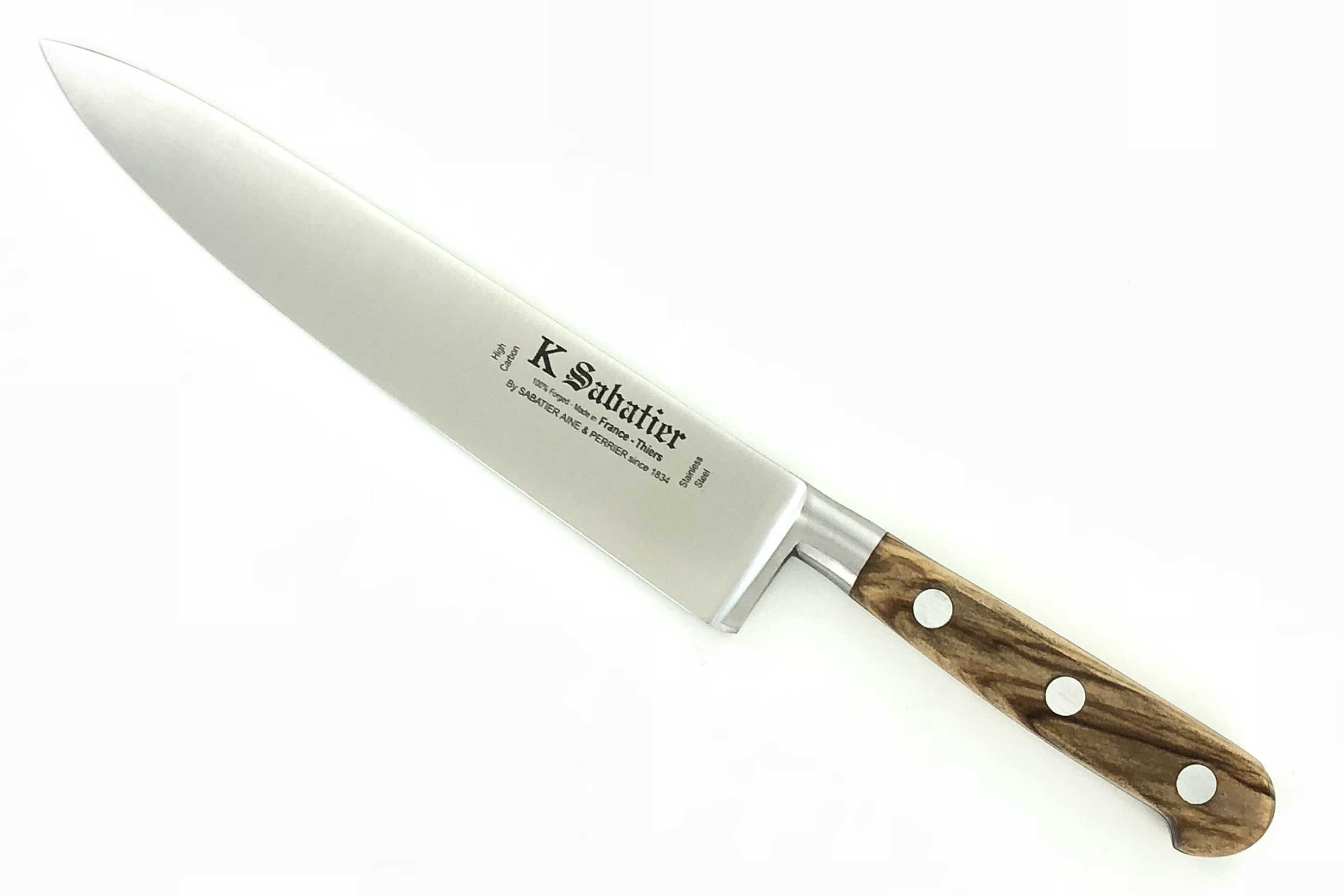 Couteau douk-douk traditionnel Carbone- Acier Trempé