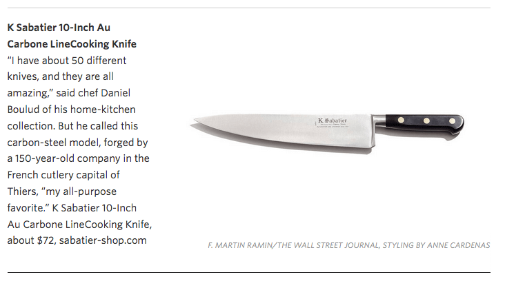 Professional French kitchen knives Elégance line - Sabatier K